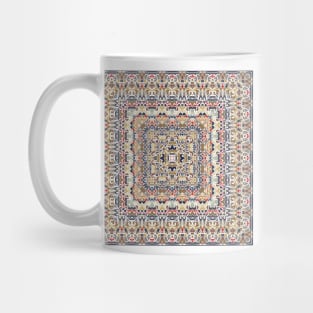 Arabic ornate square pattern Mug